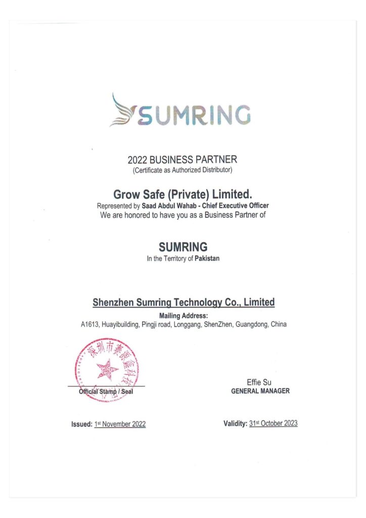 Authorized Ditribution Letter - Sumring Technology (1)-1