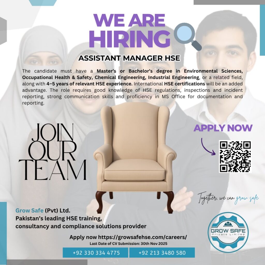 Assistant Manager HSE Hiring
