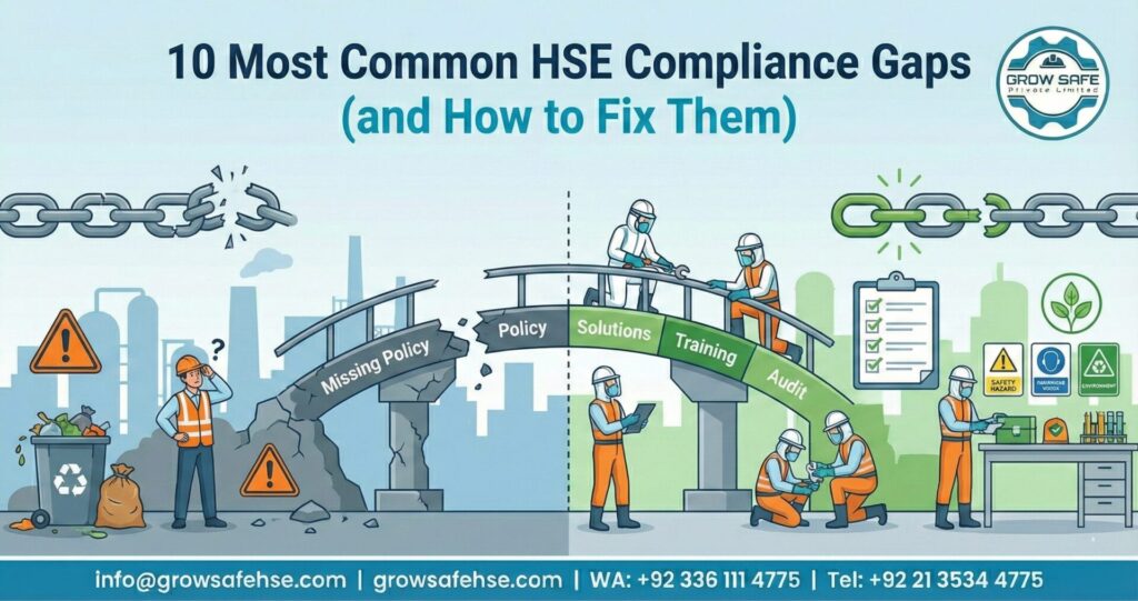 10 Most Common HSE Compliance Gaps (and How to Fix Them)